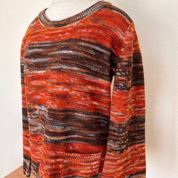 70's The Broadway Pullover Sweater - Multi Colored - Size Medium - Picture 3 of 9